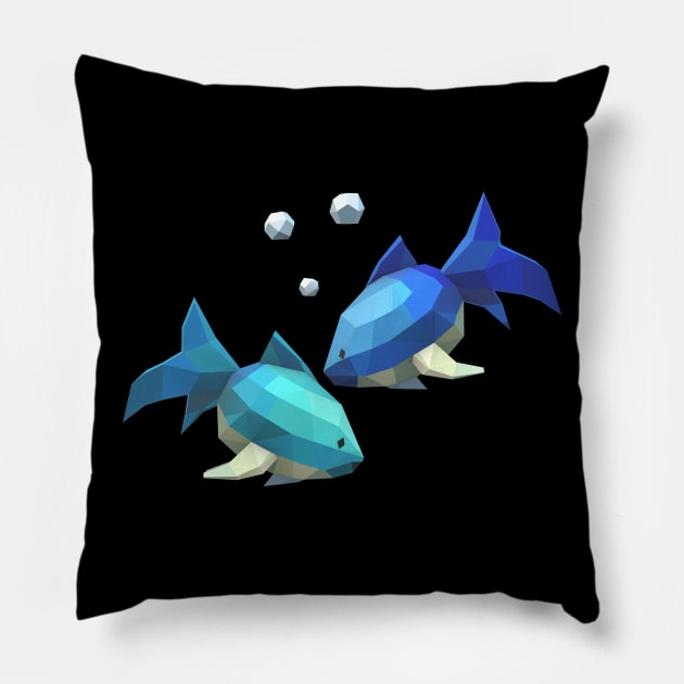 pisces Pillow by MOUKI
