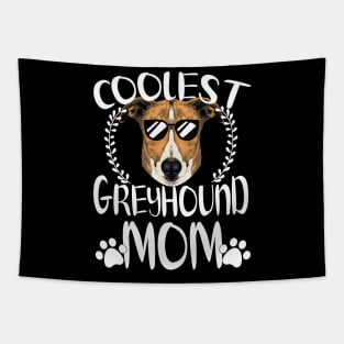 Glasses Coolest Greyhound Dog Mom Tapestry