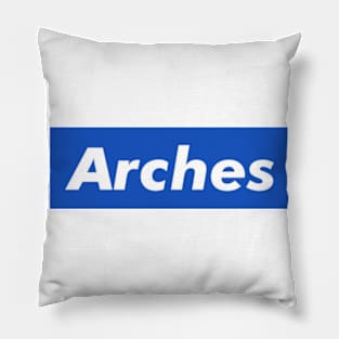 Arches Box Logo Pillow