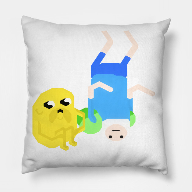 Finn Jake Adventure Time Adventure Time Pillow Teepublic Au