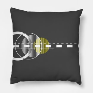 Minimal geometric art Pillow