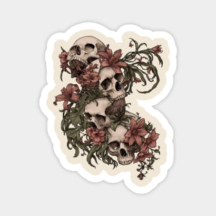 Garden of Skulls Magnet