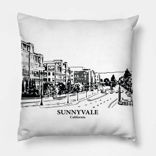 Sunnyvale - California Pillow