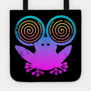 Hypnotic Abstract Frog - Purple Tote