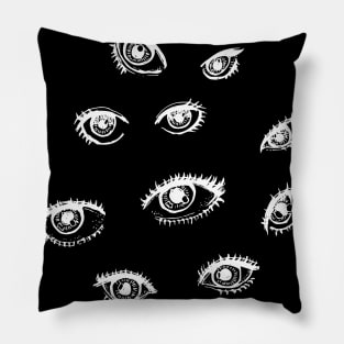 Eye doodle art Pillow