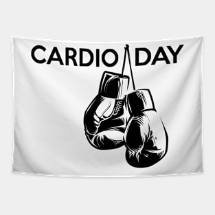 Cardio day Tapestry