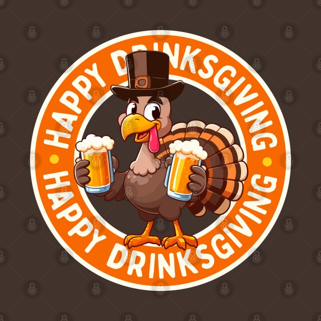 Happy Drinksgiving - Turkey with Beer by TwistedCharm