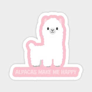 Cute Baby Alpaca Magnet