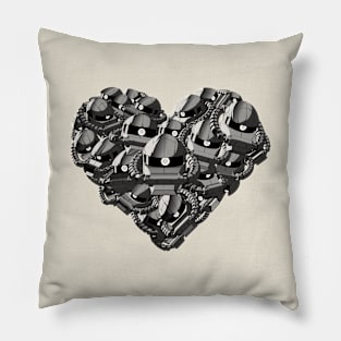 Mech Love Not War (Manga Edition) Pillow