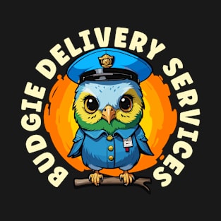 Budgie Delivery Services Bird Breeder Budgie Lover T-Shirt