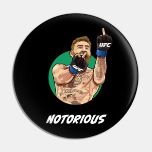 Conor McGregor Notorious Pin