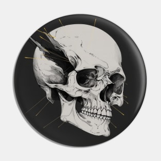 Devil's skull Pin