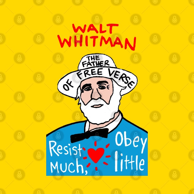 Walt Whitman by krusefolkart