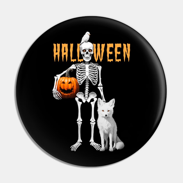 Halloween skeleton and friends Pin by KIDEnia