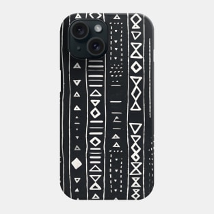 Boho Mudcloth African Geometric Pattern Phone Case