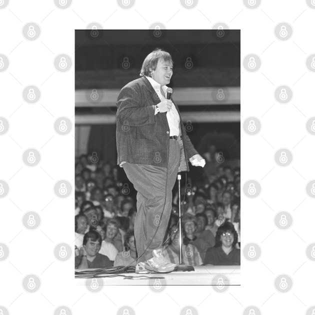 Louie Anderson BW Photograph by Concert Photos