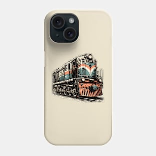 Diesel locomotive Phone Case