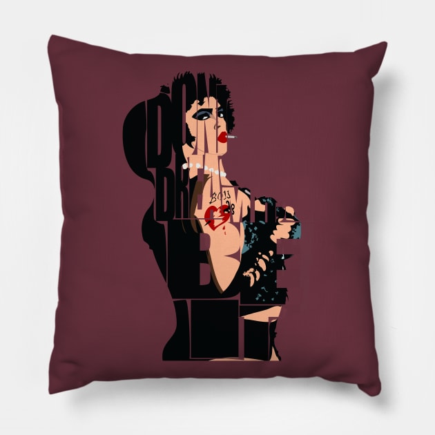 Frank-N-Furter Pillow by inspirowl