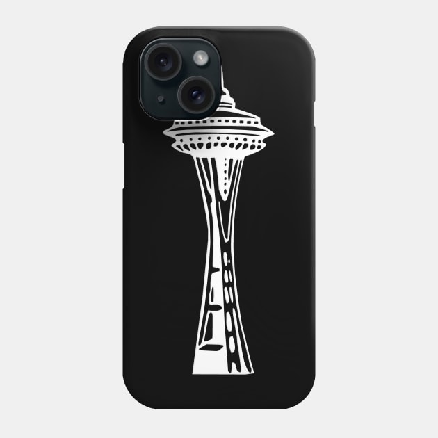 Seattle, Washington's Space Needle Phone Case by gorff