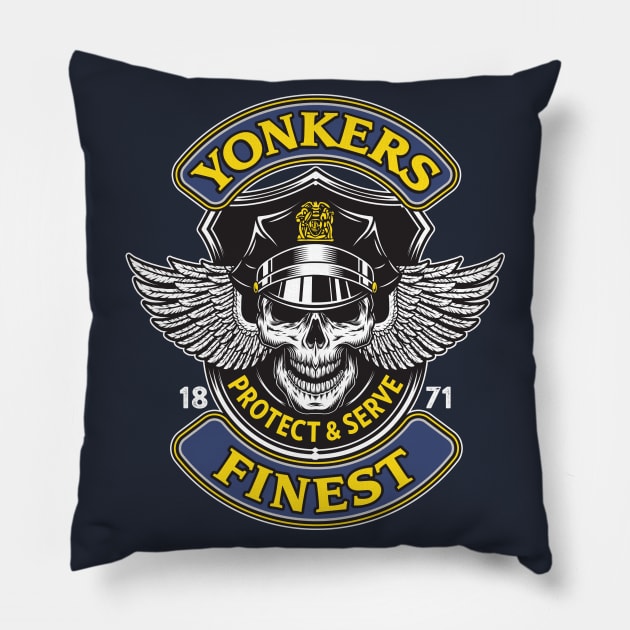 YPD - Yonkers Finest Pillow by JP