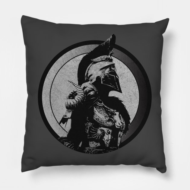 Spartan Warrior Pillow by CTShirts