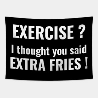 EXERCISE T-SHIRT Tapestry