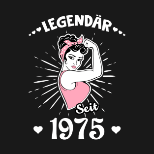 A legend was born in 1975 T-Shirt