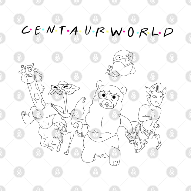 Centaurworld Color-In by ZkyySky