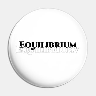 Equilibrium Pin