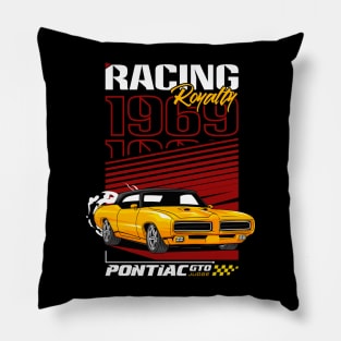 Vintage V8 GTO Car Pillow