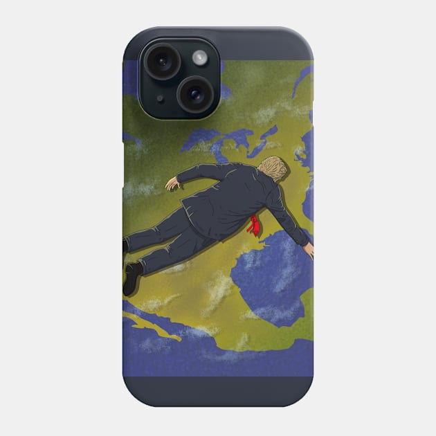 Giant Orange Unidentified Flying Individual 1 Phone Case by forsureee