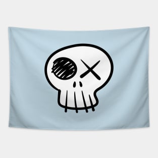 Funny Skull Tapestry