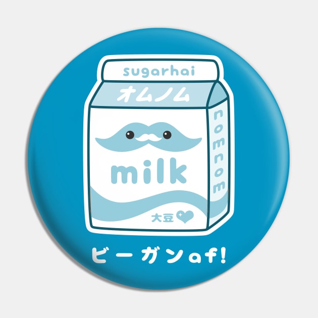 Vegan Soy Milk Pin by sugarhai