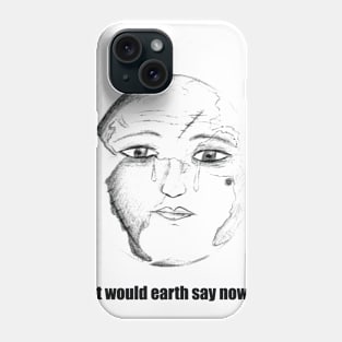 what would earn say? Phone Case