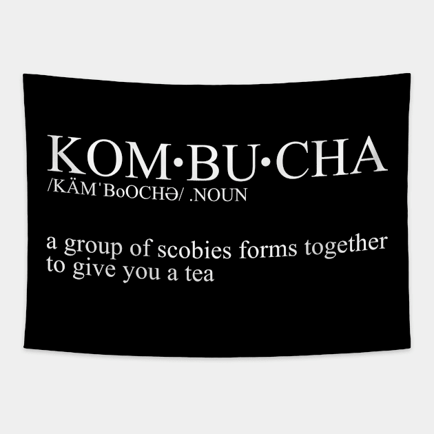 Kombucha Scobies Tea Fungus Kombucha Lover Kombucha Maker Tapestry by sBag-Designs