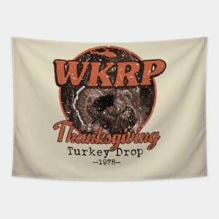 WKRP Turki Drop Tapestry