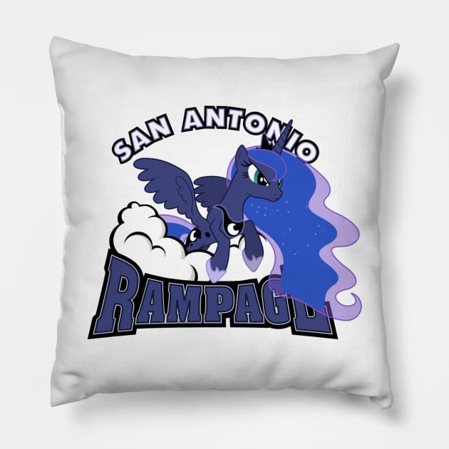 Princess Luna (Rampage) Pillow by euryoky