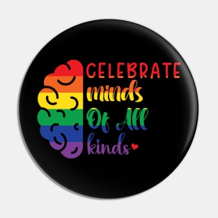 Celebrate Minds Of All Kinds Pin