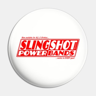 Sling Shot Brand Power Bands T-Shirt Pin