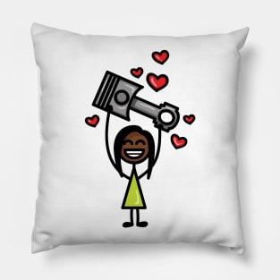 Piston love 2 Pillow