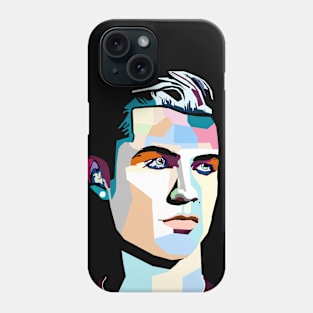 Cristiano ronaldo cool pop art Phone Case