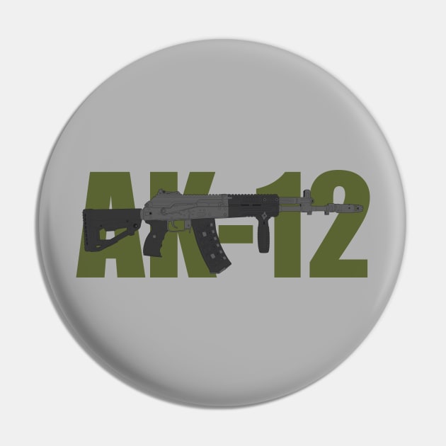 AK-12 (Kalashnikov assault rifle ) color version Pin by FAawRay