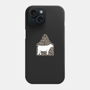 Cheetah Ear Tag - Show Steer - NOT FOR RESALE WITHOUT PERMISSION Phone Case