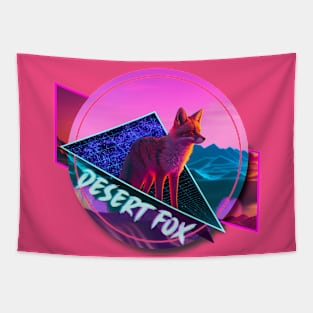 Desert Fox 1980s Original/  砂漠のキツネ Tapestry