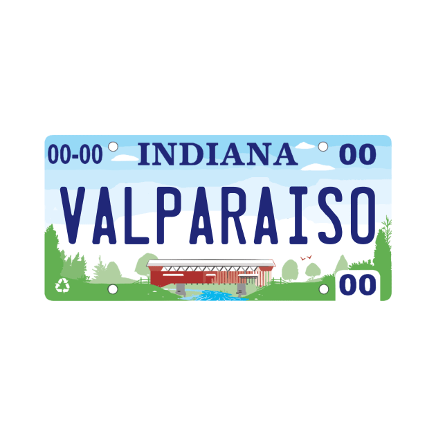 Valparaiso License Plate by zsonn