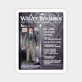 Walter Benjamin Action Figure Magnet