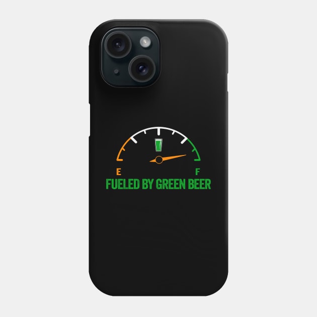 Fueled by Green Beer Phone Case by KC Crafts & Creations