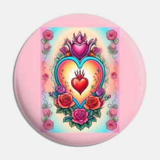 Sacred Heart Pin