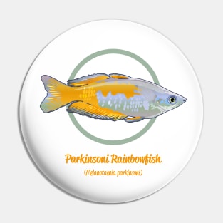 Parkinsoni Rainbowfish Pin