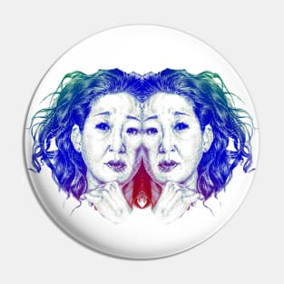 Eve Polastri Mirror (killing eve) Pin